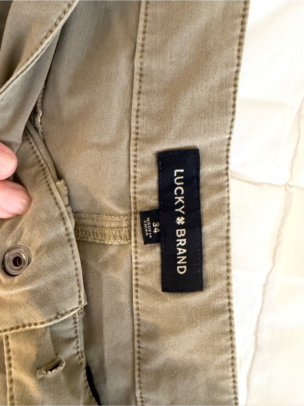 Lucky Brand Men's Tan Shirt Jacket